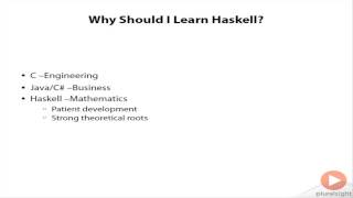 Why should I learn Haskell [upl. by Truk]