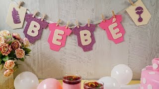 Guirnalda para Baby Shower [upl. by Babb256]