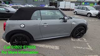 WN70SXZ Mini Cooper S Convertible 20 with a 189 bhp Euro 6 Petrol Engine in Grey on 7K  FSH [upl. by Ondine166]