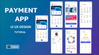 Payment App UI UX Design  PayMoney App Figma Tutorial [upl. by Ttsepmet]