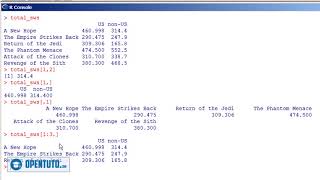 15 Programmation R  Sélectionner les éléments dune Matrice [upl. by Llertrac]