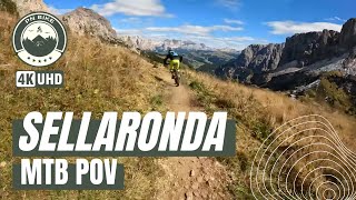 SELLARONDA MTB  Settembre 2022  4K [upl. by Eylk]