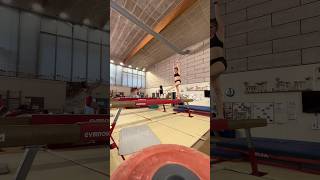 Préparation Finales UFOLEP Poutre  ♻️ Partie 1 sport gymnastique gym [upl. by Mirella]