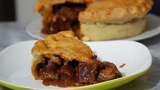 BEEF Steak and MUSHROOM Pie  The Best pie you’ll ever taste [upl. by Ilowell]