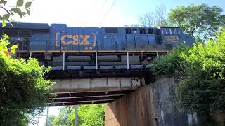 Csx Mixed Freight Train [upl. by Ecal]