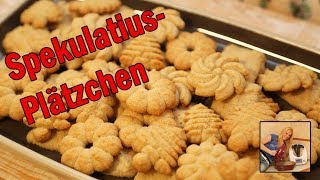 SpekulatiusPlätzchen dem Thermomix und der Plätzchenpresse von Pampered Chef [upl. by Vey]