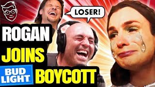 Joe Rogan SNAPS On Bud LightDylan Mulvaney Partnership  A Fking Can amp Your Company Loses 20B [upl. by Mirisola]