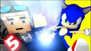 SONIC IN MINECRAFT PART 5 3D MINECRAFT ANIMATION REUPLOADED [upl. by Innej]