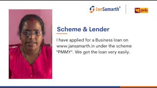 JanSamarth business loan online apply now Testimonial 21  PNBIndia [upl. by Naujahs]