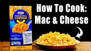 How To Make Kraft Macaroni and Cheese [upl. by Leff21]