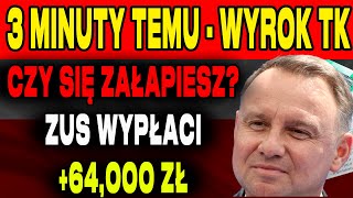 TO SIĘ DZIEJE TERAZ EMERYCI MASOWO SZTURMUJĄ ZUS GIGANTYCZNE WYPŁATY RUSZYŁY JESTEŚ NA LIŚCIE [upl. by Eiramanel]