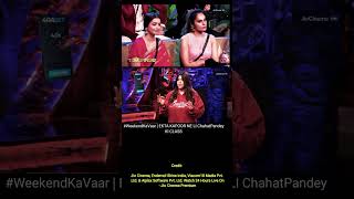 WeekendKaVaar  EKTA KAPOOR NE LI ChahatPandey KI CLASS  VivianDsena Chahat [upl. by Enelrats]