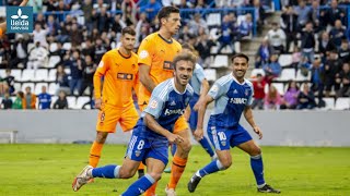 Resum Lleida Esportiu 32 Valencia Mestalla Lleida TV  Segona RFEF Grup 3 [upl. by Nairadas]