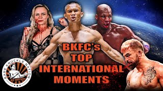 BKFCs Top International Moments  BKFC HIGHLIGHTS  Bare Knuckle Nation [upl. by Farrel539]