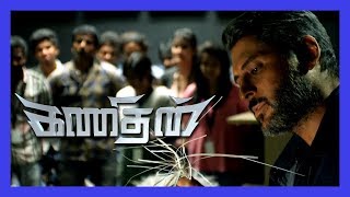 Villain traces out about the fake news  Kanithan Scenes  Villain gets hold of TV reporters [upl. by Born]