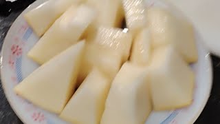 Cutting Melon 🍈asmrbebengmanatad [upl. by Enomes]