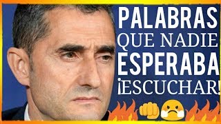 ¡¡POLÉMICAS PALABRAS DE VALVERDE EN RUEDA DE PRENSA ¡BREAKING NEWS FCB NOTICIAS [upl. by Garber]