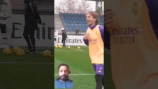 The Magic of Luka Modrić  Classic Skills and Highlights football viral shorts [upl. by Boatwright]