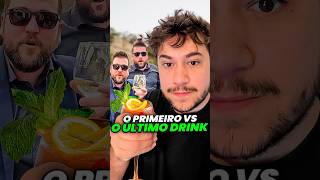 primeiro VS último drink da noite livedobrino humor MundinhoBrino [upl. by Ysnap]