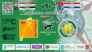 PLAY OFF CF 2425  GRD JAVUCHO PUBLICIDADE BM CASELAS  SAR RODAVIGO [upl. by Nothgierc]