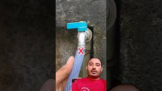 Ingenious idea of connecting hose to a larger tap diy tips ideas [upl. by Yeliab]