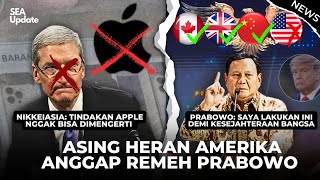 Terkejutnya Asing Prabowo Berani Musnahkan Apple di Depan Publik Buat Amerika Marah Prabowo Tegas [upl. by Gilpin]