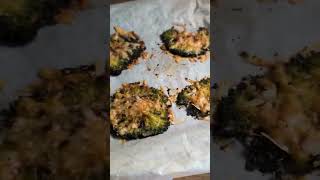 Crispy Parmesan Broccoli Easy amp Delicious [upl. by Enneirdna488]