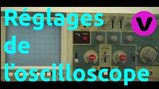 Réglages de loscilloscope [upl. by Rheingold]