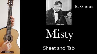 Misty E Garner Guitar lesson sheet and Tab [upl. by Aicrop]