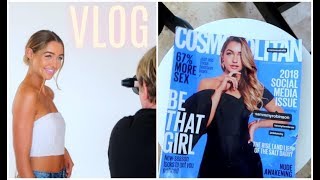 VLOG  I am on the Cover of a Magazine Runway shows Photoshoots amp More [upl. by Hgeilyak]