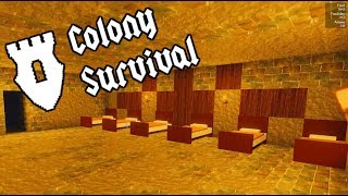 Colony Survival  Going Underground  5 Lets Play Colony Survival Gameplay [upl. by Farrow392]