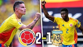 🇨🇴 COLOMBIA vs ARGENTINA 🇦🇷 REACCIÓN a las ELIMINATORIAS 2026 😱 [upl. by Eilla]