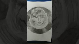 taylorswift sketch art artist viralvideos shorts fypシ゚viral fyp foryou foryoupage [upl. by Cerveny]