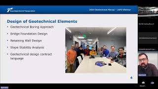 Webinar to Review Geotechnical Manual LRFD [upl. by Ettennyl342]