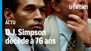 OJ Simpson exstar du foot américain acquitté lors du « procès du siècle » est mort [upl. by Adnuhsar]