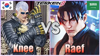 Tekken 8 ▰ Knee Bryan Vs Raef Jin Kazama FT05 ▰ Player Match [upl. by Buchbinder912]