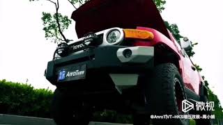 FJ Cruiser 40 installed with HKS centrifugal supercharger kits [upl. by Gyatt154]