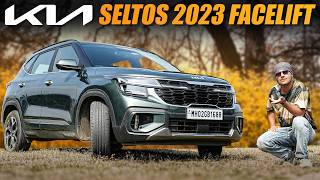 2023 Kia Seltos Facelift First Look amp Drive Review ⚡ Best Family Car Of 2023 [upl. by Rudelson]