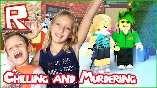 Just Chill and Murder  Roblox Murder Mystery 2 with KarinaOMG [upl. by Templas812]