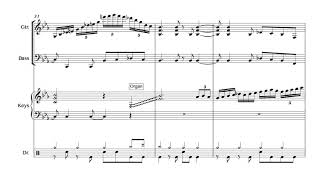 Dream Theater  Untethered Angel Bridge and Solos sheet music [upl. by Ddet]