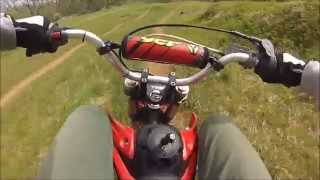 Pit Bike Ride GoPro Hero 3 [upl. by Letnohc]