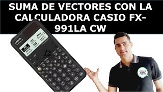 Suma de vectores con calculadora Casio fx991LACW shorts edutuberscolombia fisicauniversitaria [upl. by Dre93]