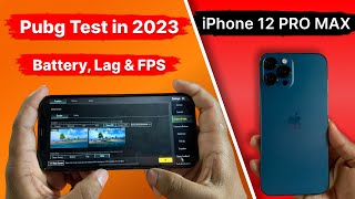 iPhone 12 Pro Max PUBG Test For 2024🔥  Detailed BGMI Test in Hindi  Laag FPS Battery Heating⚡️ [upl. by Riella347]