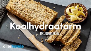 Koolhydraatarm brood bakken  Recept  Allerhande [upl. by Lavud512]