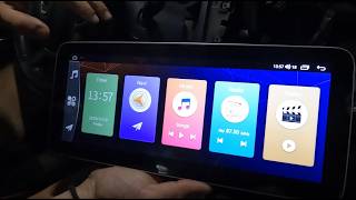 How To Install 12” Inch Android Car Stereo System In Dacia Logan 2018 [upl. by Chlori]