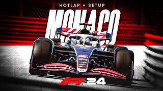 F1 24 Monaco Hotlap  Setup [upl. by Lilybel]