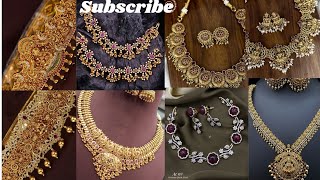 NecklaceHaramChoker Collections with EarringsEarchain Kundan jewellery Adult Hipbelts [upl. by Aleakcim]