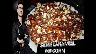 SALTED CARAMEL POPCORN  Food Creativity [upl. by Cozmo]