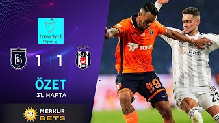 MERKUR BETS  R Başakşehir 11 Beşiktaş  HighlightsÖzet  Trendyol Süper Lig  202324 [upl. by Hearsh]