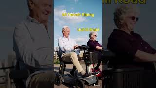 You can ride This Mobility Scooter on any terrain😮mobilityscooter elderly [upl. by Alaj]